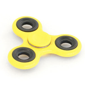 fidget hand spinner geel