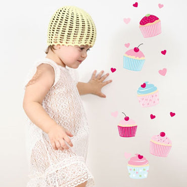 forwalls muurstickers cupcakes