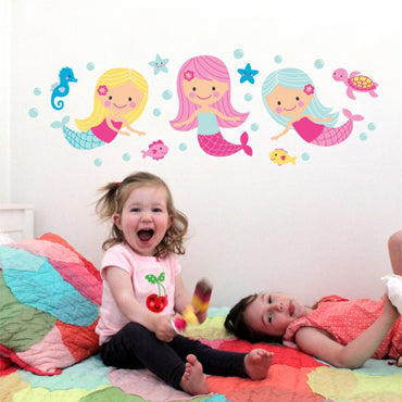 forwalls muurstickers mermaids