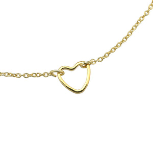 armband little heart goud