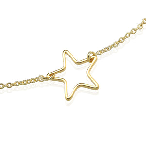 armband little star goud