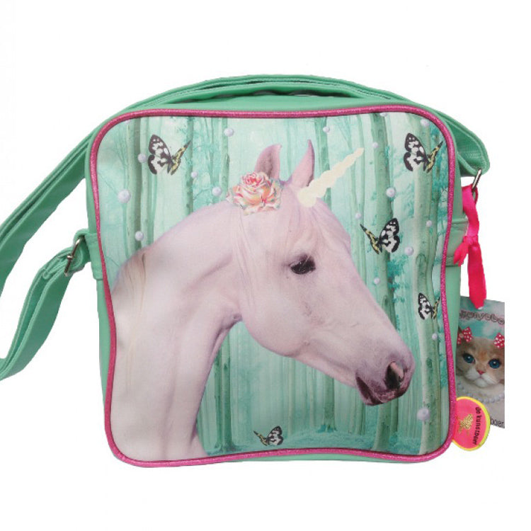 de kunstboer kindertas squarebag eenhoorn