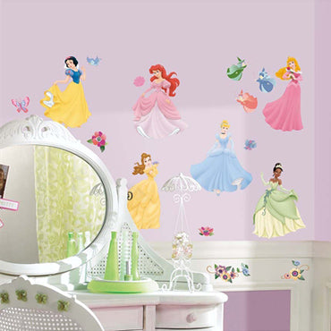 disney roommates muurstickers disney prinsessen