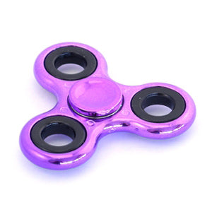 fidget hand spinner metallic paars