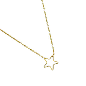 ketting little star goud