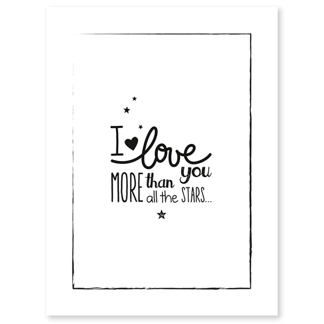 lilipinso poster i love you more than the stars