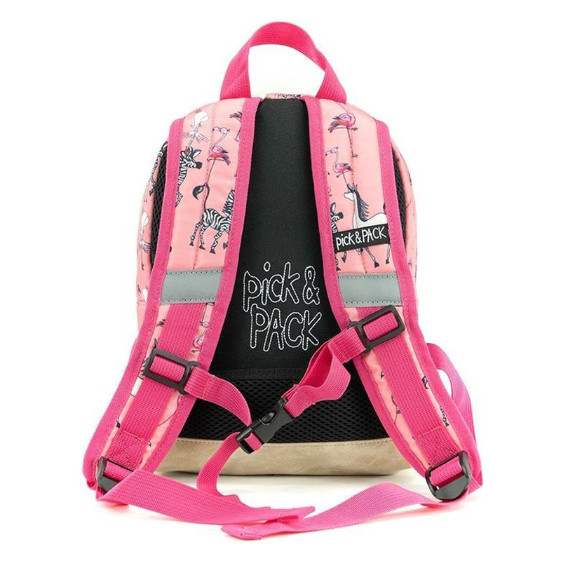 pick & pack kinderrugzak royal princess roze s achterkant