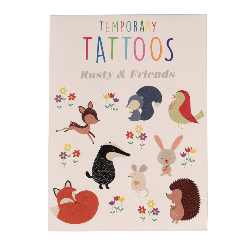 rex london tijdelijke tattoos rusty en vriendjes