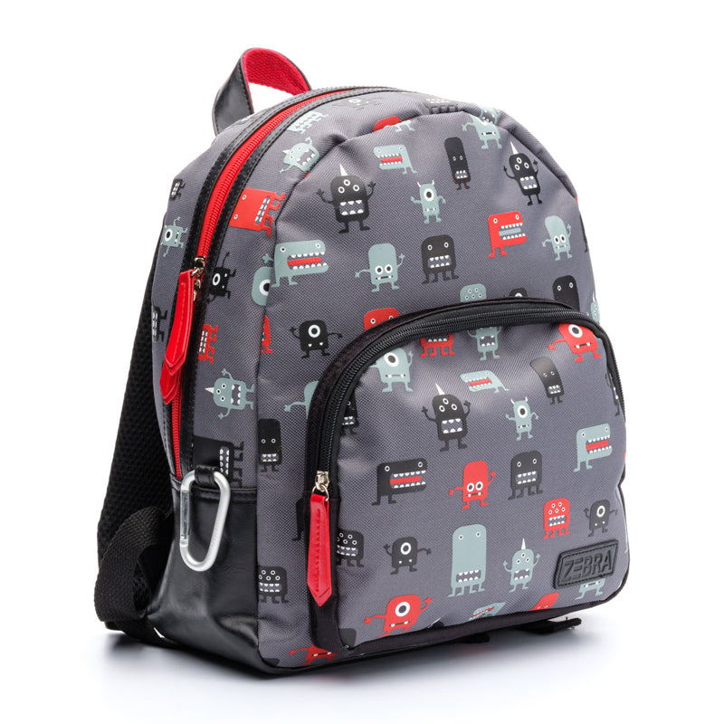 zebra trends kinderrugzak boys Monster