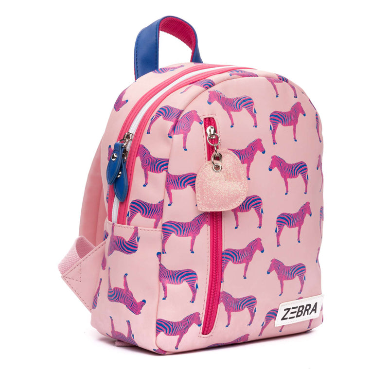 zebra trends kinderrugzak zebra pink s