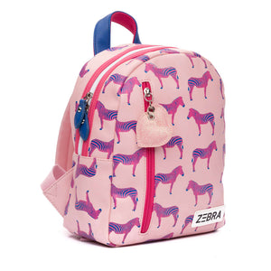 zebra trends kinderrugzak zebra pink s
