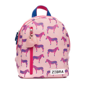zebra trends kinderrugzak zebra pink s